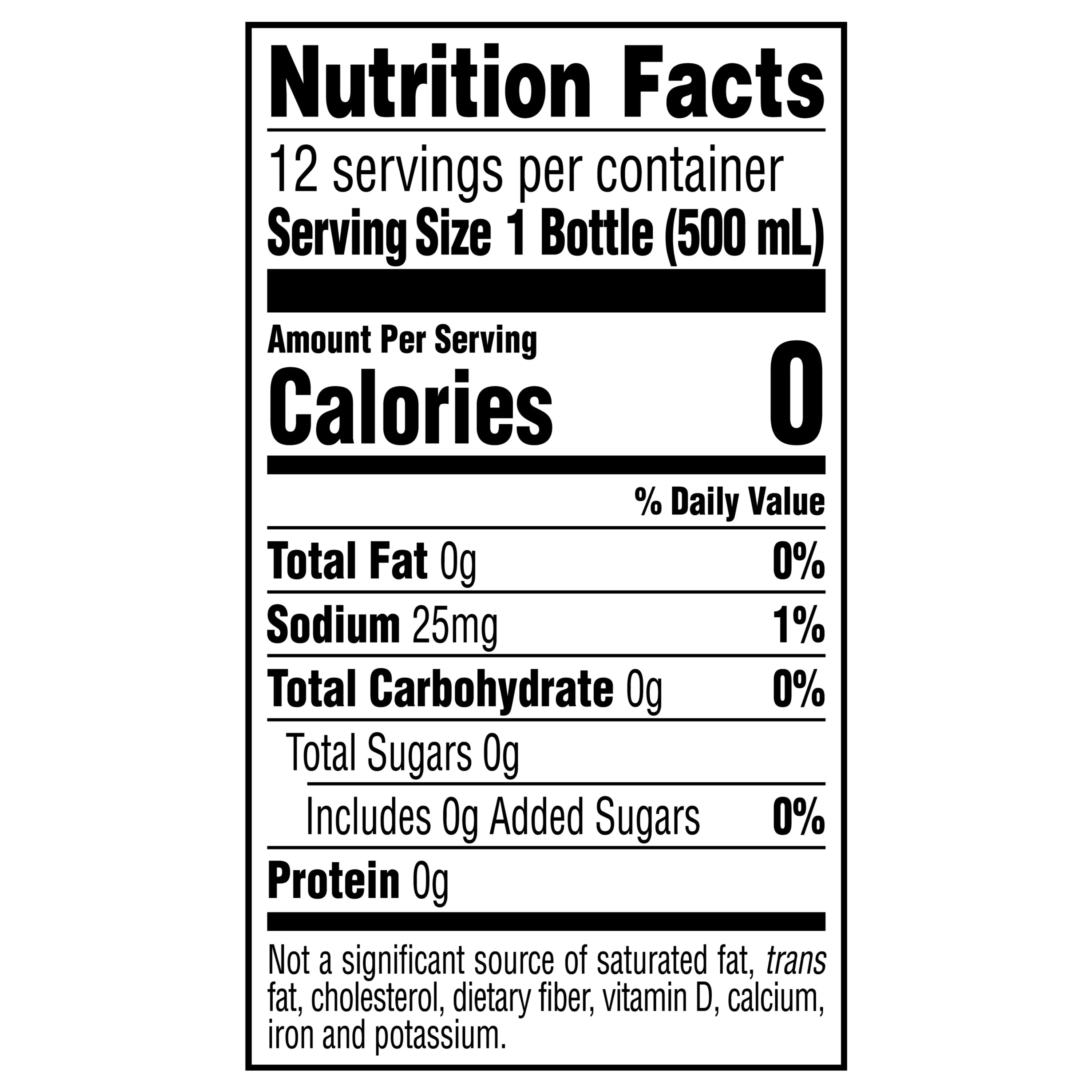 Zero Sugar Sweet Tea Bottles, 16.9 fl oz, 12 Pack H87520