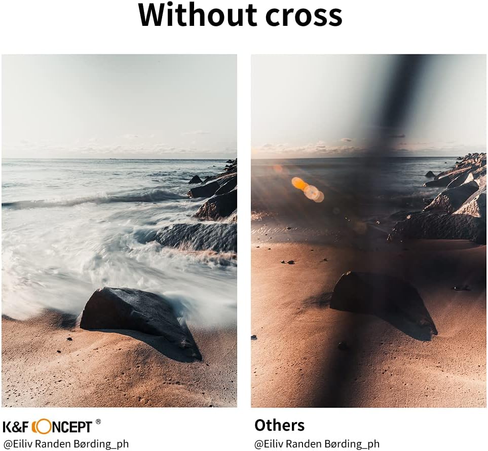 82mm Variable ND Filter ND32-ND512 Neutral Density Lens Filter with Multi-Layer Coatings O5085