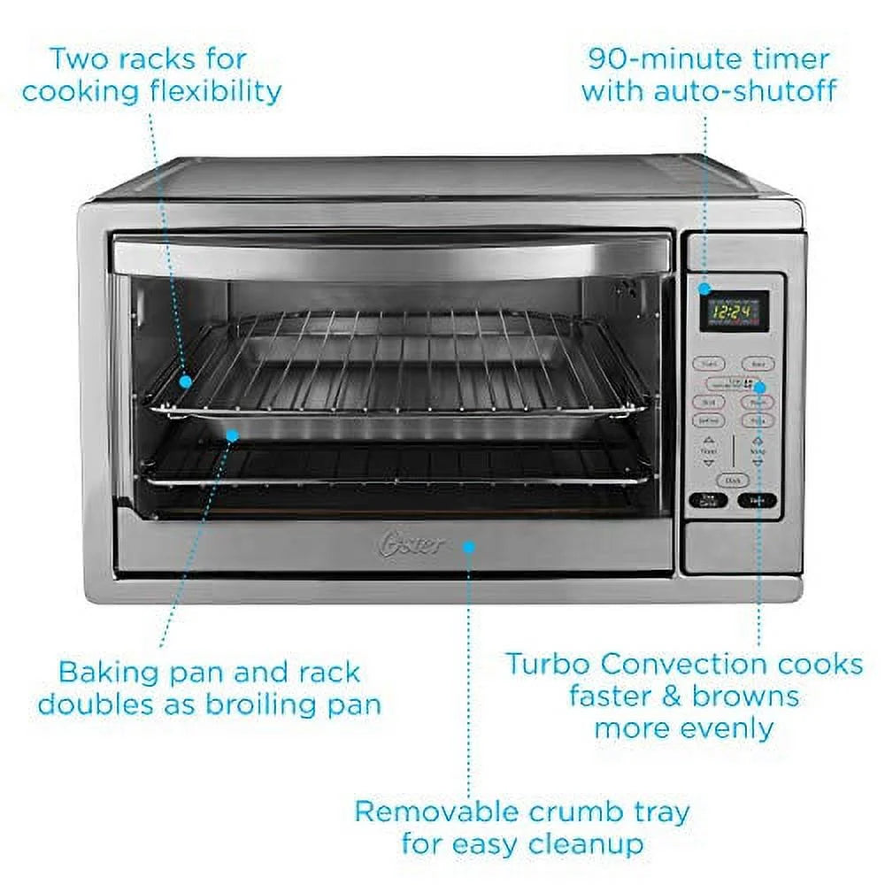 Stainless Steel 7-in-1 Countertop Toaster Oven U7853