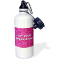 Hot Pink Sports Water Bottle, 21oz X2601