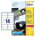White Heavy Duty Labels W587662