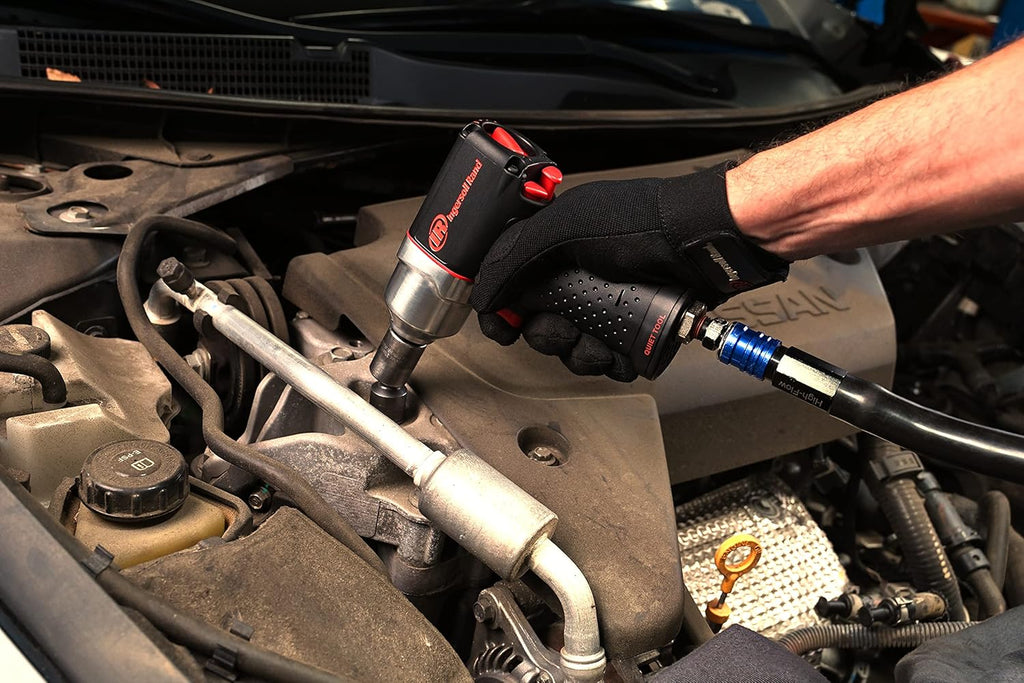 3/8" Drive Air Impact Wrench, 300 ft-lbs Max Torque, 15,000 RPM, Black Q6003
