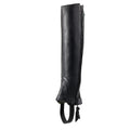 Black Half Chaps V26753