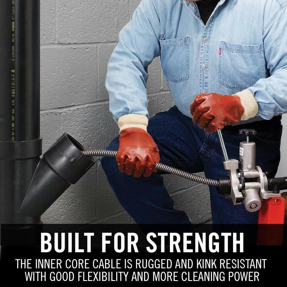 5/8 in x 100 ft Drain Cleaning Cable F949976