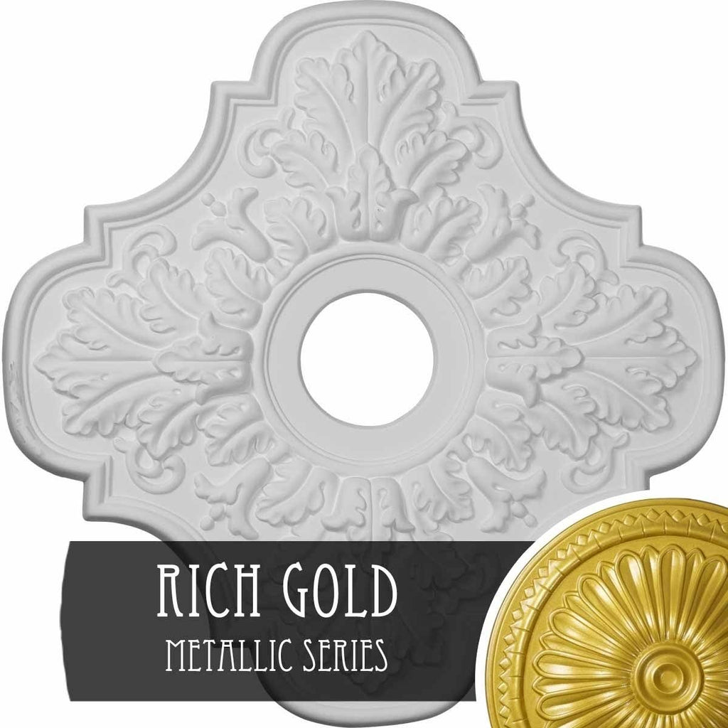 Rich Gold Ceiling Medallion I195172