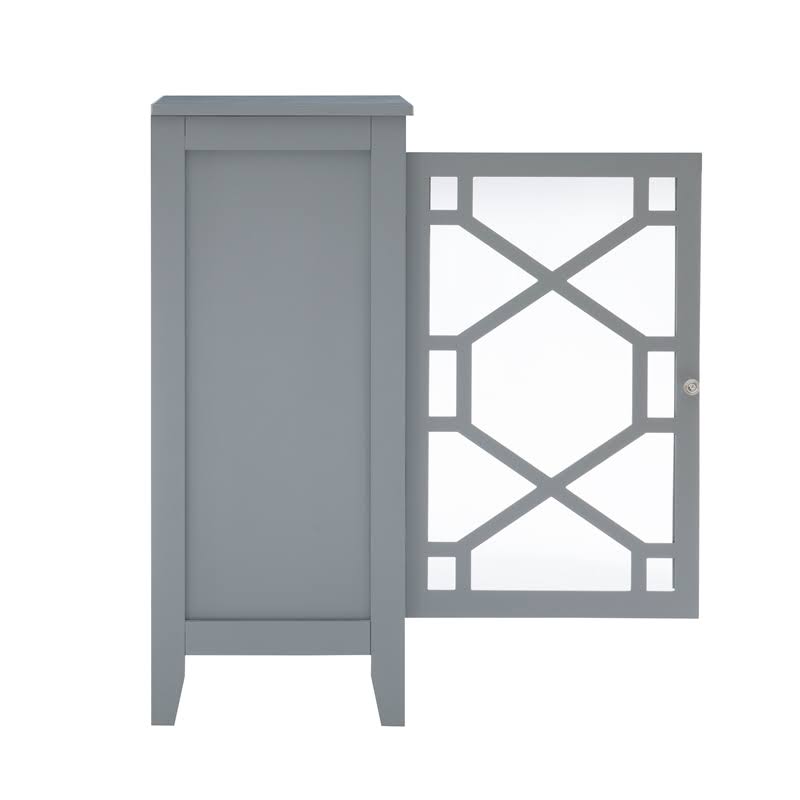 Gray Small Cabinet V7176