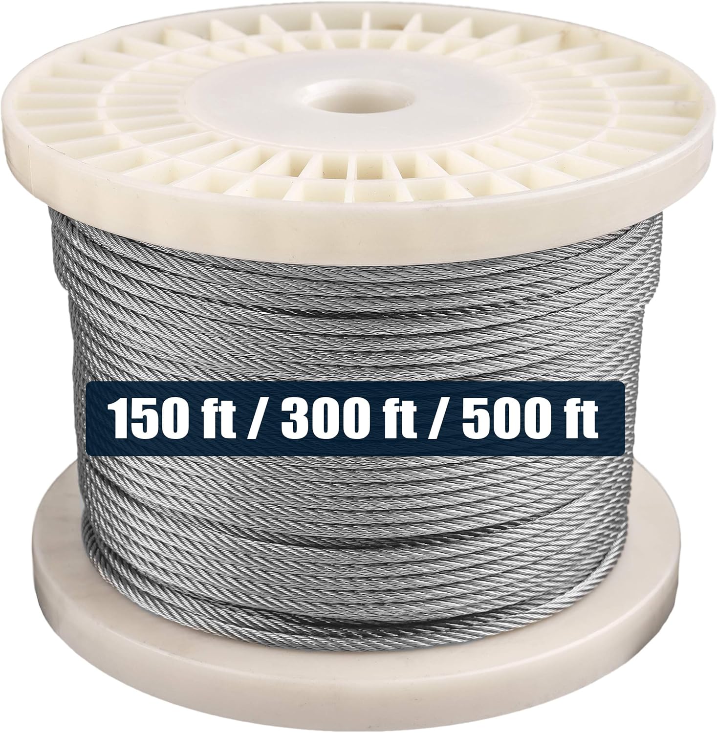 1/8 316 Stainless Steel Wire Rope Aircraft Cable 500 Feet 7x7 T2255