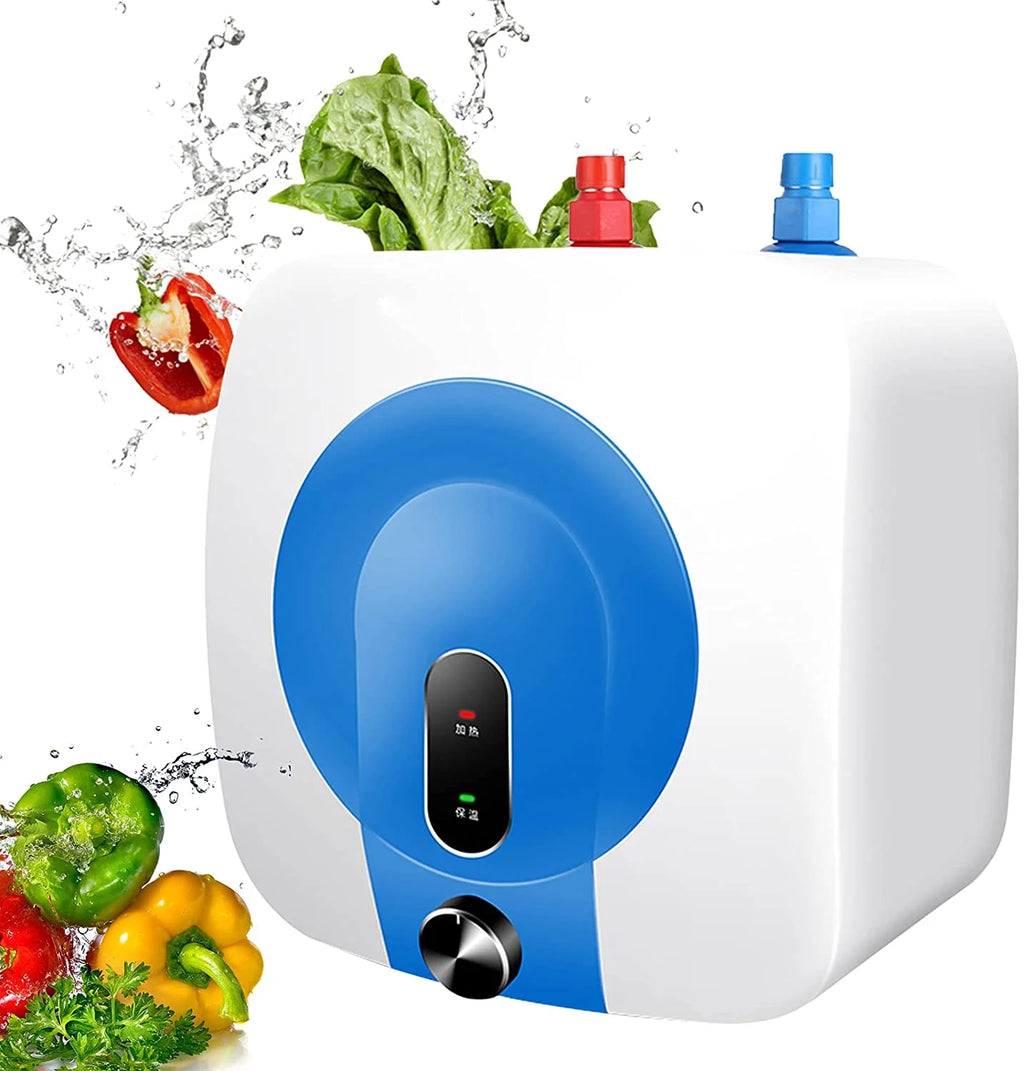 8L Electric Tankless Instant Hot Water Heater 1500W P92444