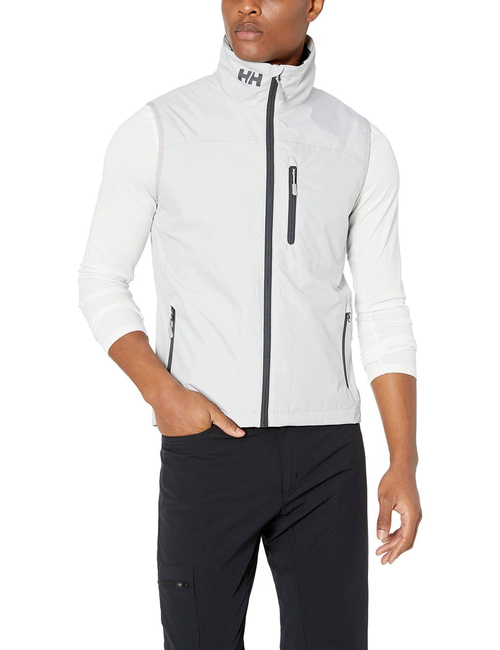 Grey Fog Crew Vest G548