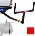 Pickup Truck Bed Extender, Heavy Duty Steel Hitch Mount Q428