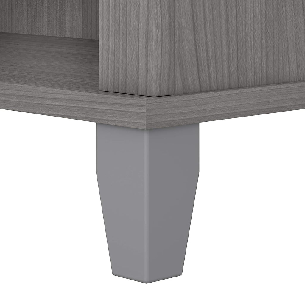 Platinum Gray 5 Shelf Bookcase U8816