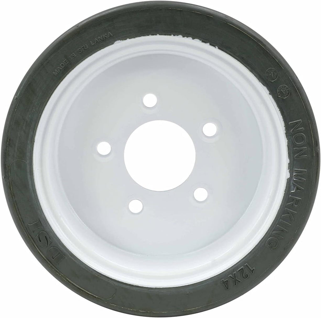 Scissor Lift Tires 12 x 4 Non-Marking Wheel Assembly B9547
