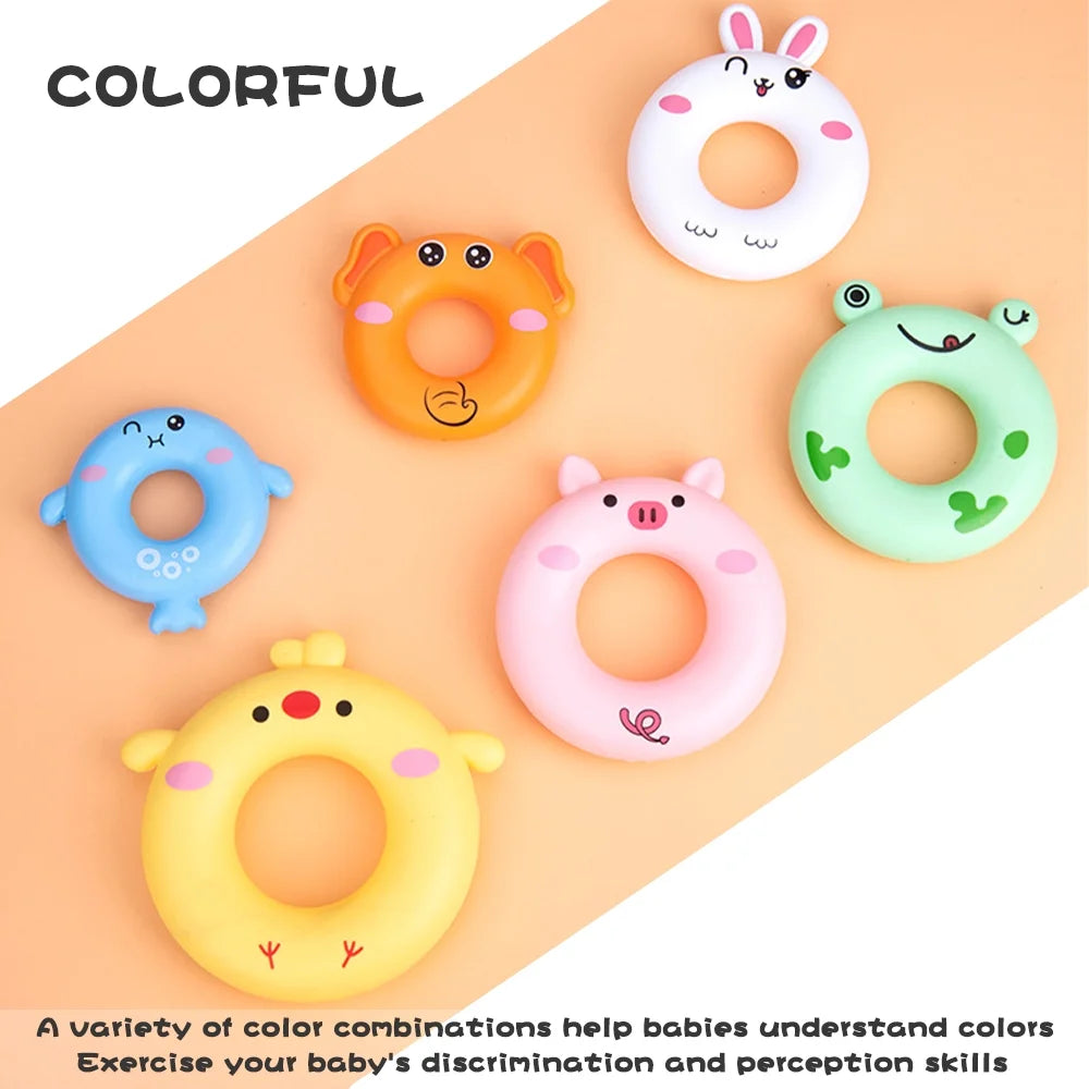 7 Pcs Stacking Rings Toys J7402