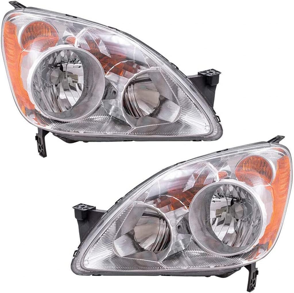 Headlight Assembly Unit Pair for Honda CRV 2005 2006 T111757