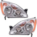 Headlight Assembly Unit Pair for Honda CRV 2005 2006 T111757
