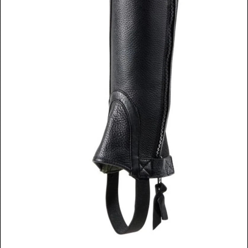 Black Half Chaps V26753