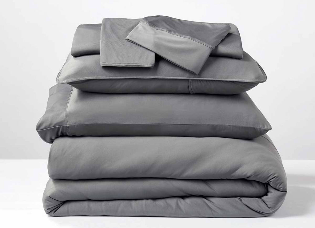 Bright White King/California King Polyester Bedding Set T67952