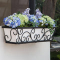 60in Window Box with White Galvanized Liner A429
