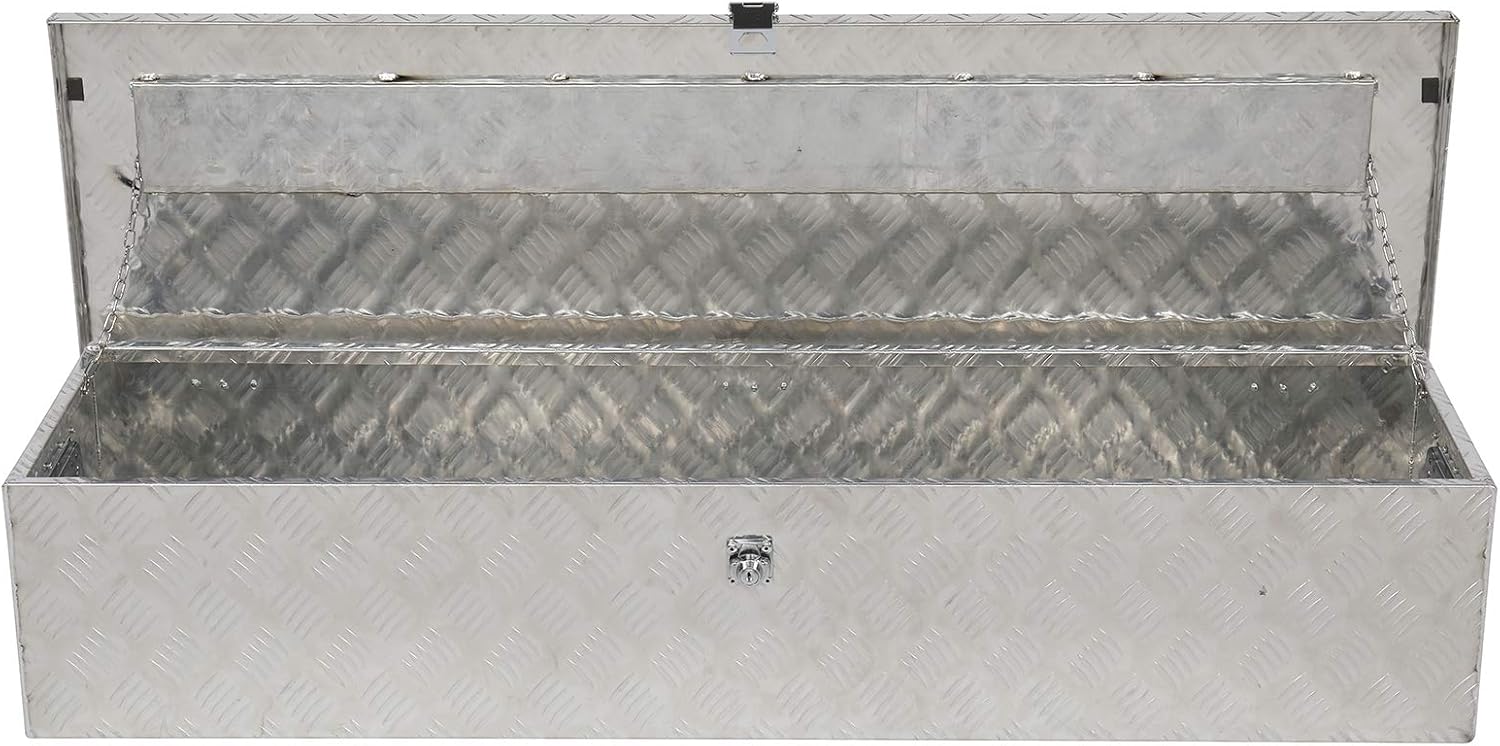 Aluminum Truck Bed Tool Box with Lock M3503