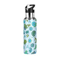 20 oz Insulated Stainless Steel Water Bottle with Straw Lid A57146