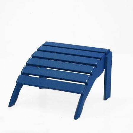 Royal Blue Adirondack Ottoman J15609