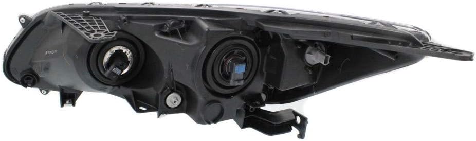 Honda Accord Headlight Assembly 2013 2014 Pair Halogen F129