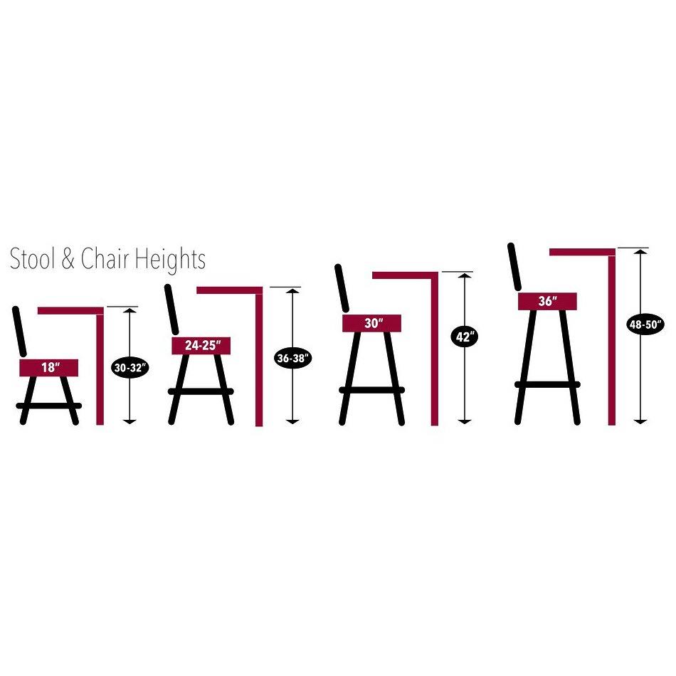 Chrome 30 inch Bar Stool N1451
