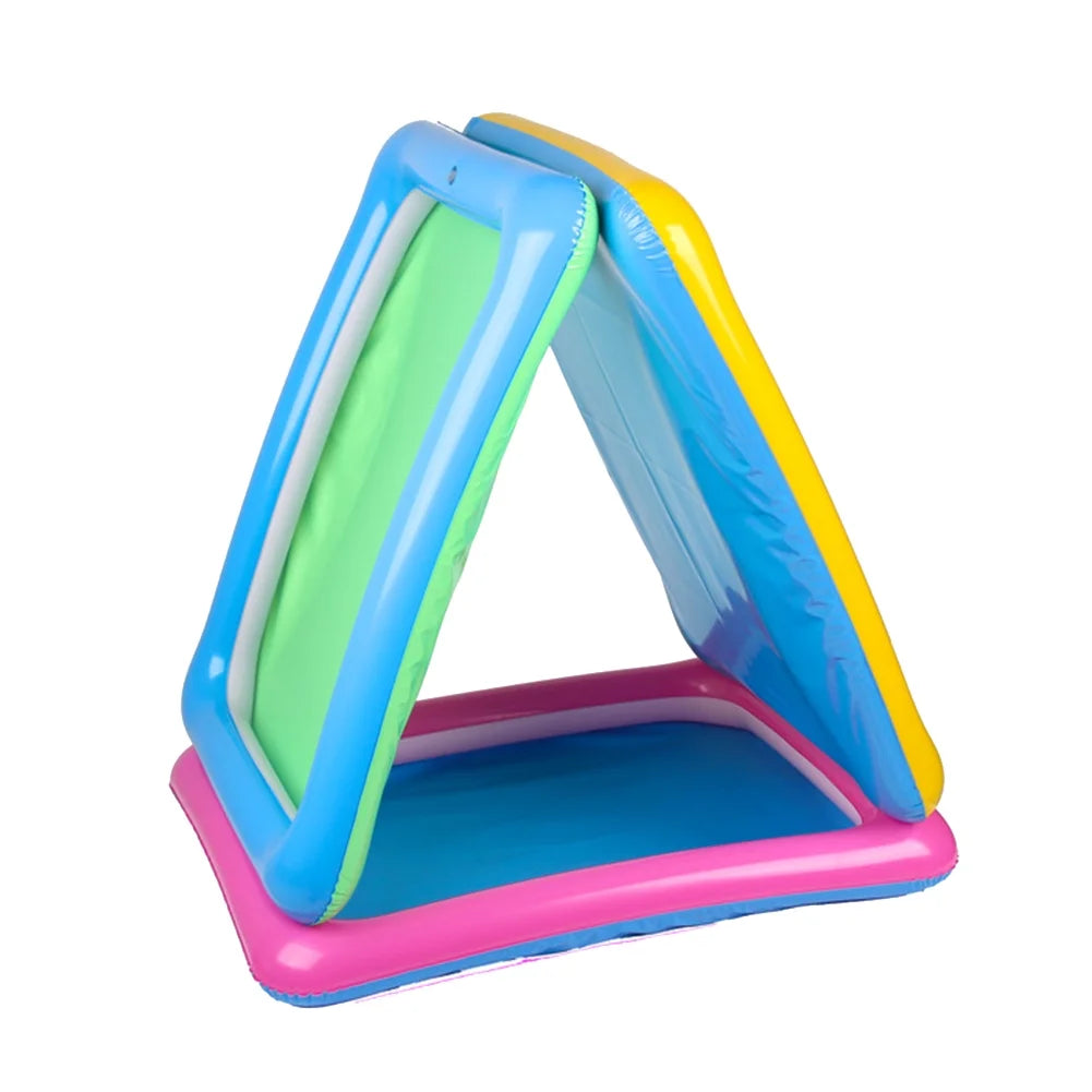 Sand Tray Outdoor Beach Kids Toys Storage Inflatable Pad Box Tray Y5351