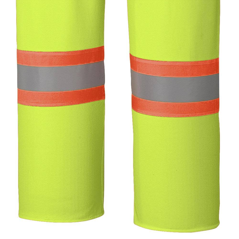 Black Flame Resistant PU Stretch Waterproof Bib Pant X5305