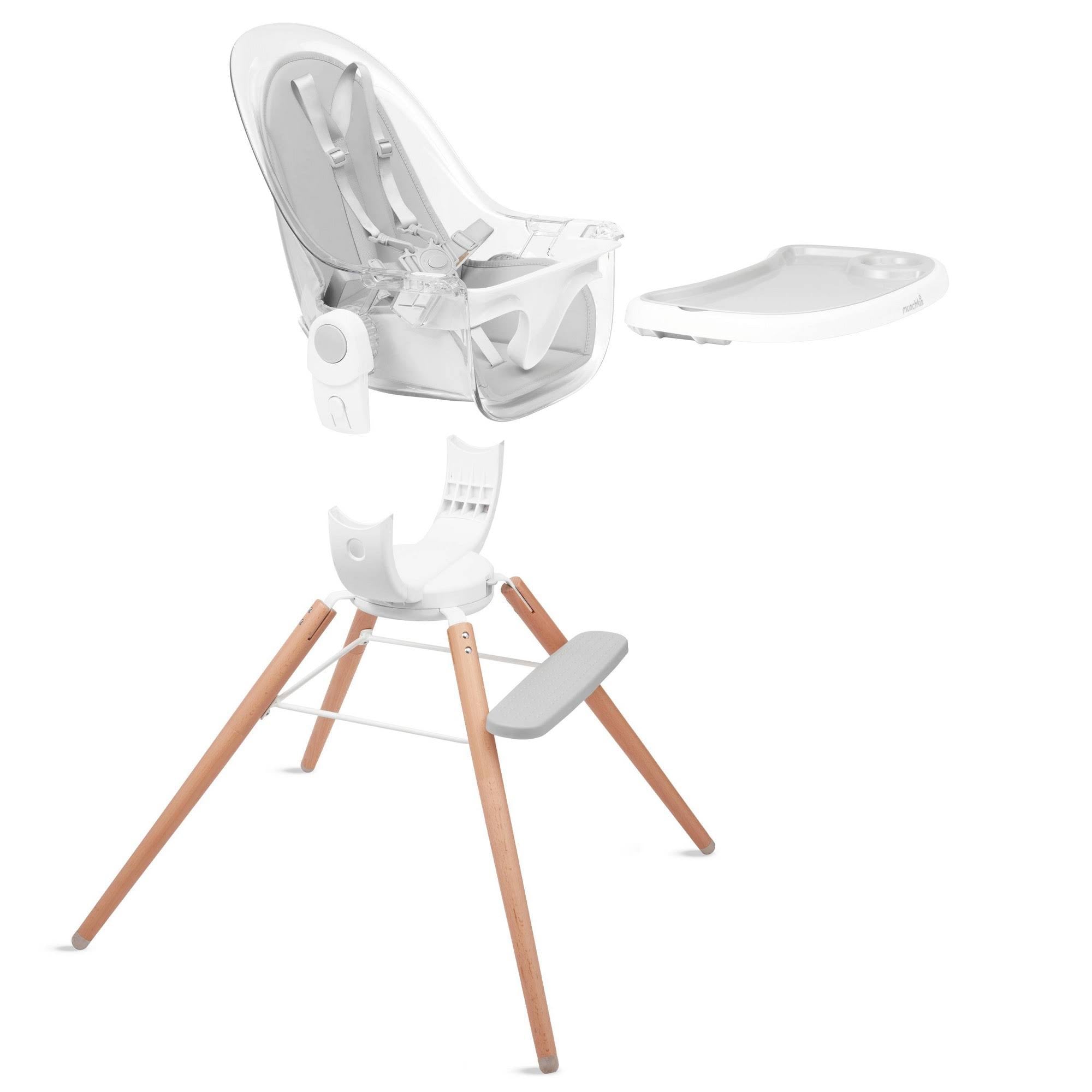 Clear Baby High Chair with 360° Swivel P163
