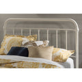 White Metal Headboard Z8639