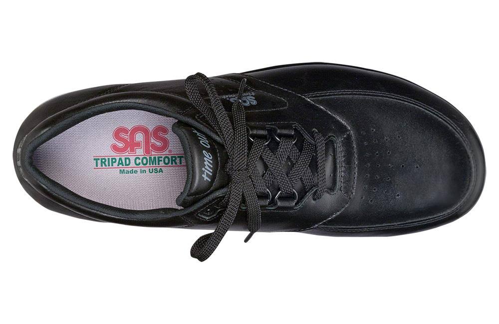 SAS Men&s Time Out Black 10 Slim P823
