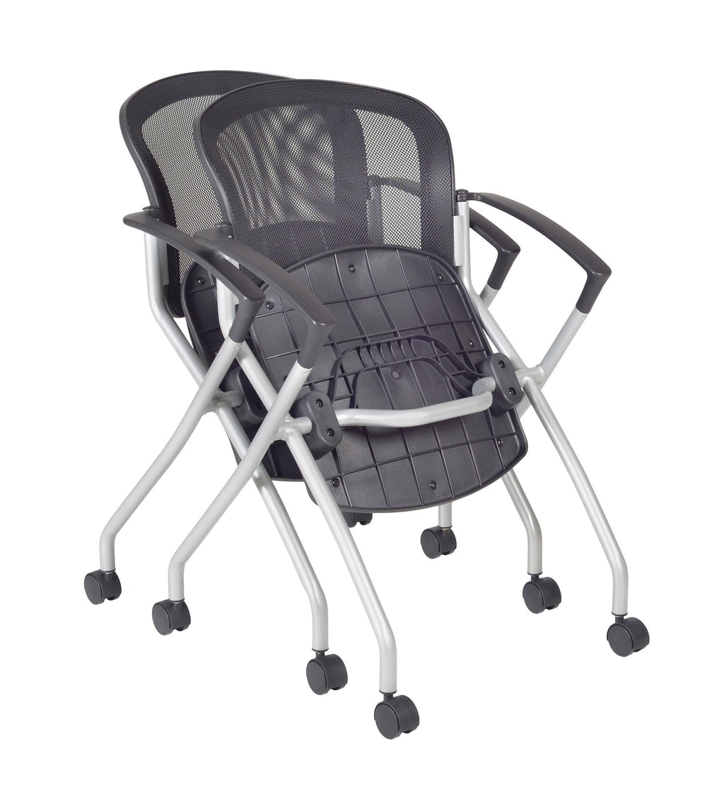 Beige Training Table and 2 Nesting Chairs G22962