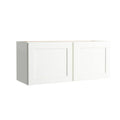 Polar White Finish Laminate Shaker Wall Kitchen Cabinet 36 in. x 15 in. x 12 in. O774