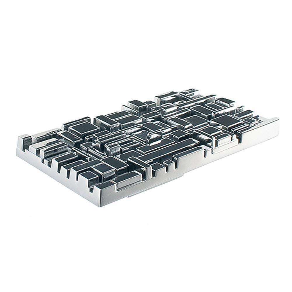 White Rectangular Cabinet Pull Y52949