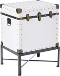 White Accent Cabinet J685