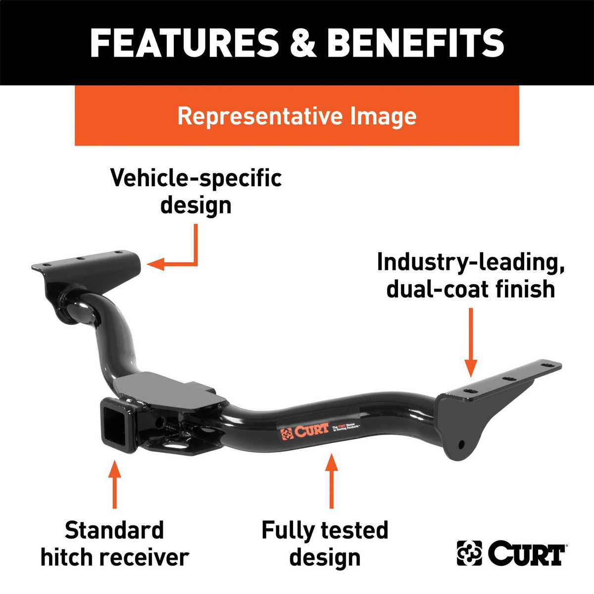 Curt Class III Receiver Hitch G6564