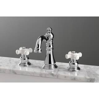 Polished Chrome Widespread Bathroom Faucet M2446