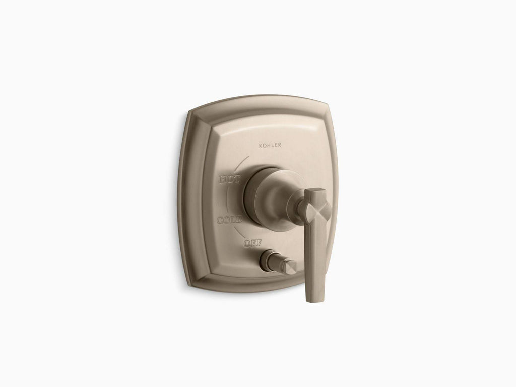 Vibrant Brushed Bronze Valve Trim J552847