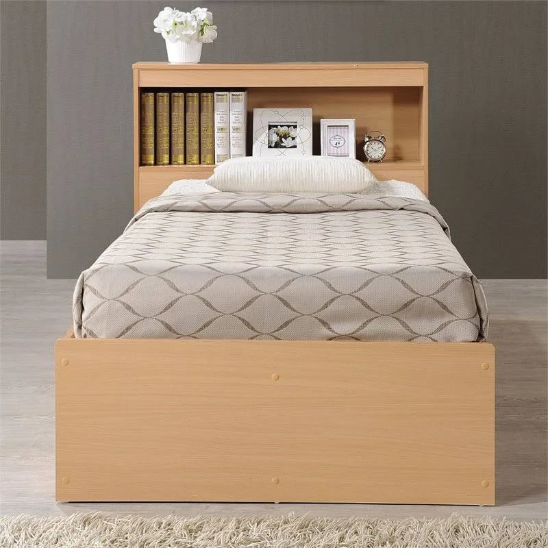Twin Captain Storage Bed in Beech R122