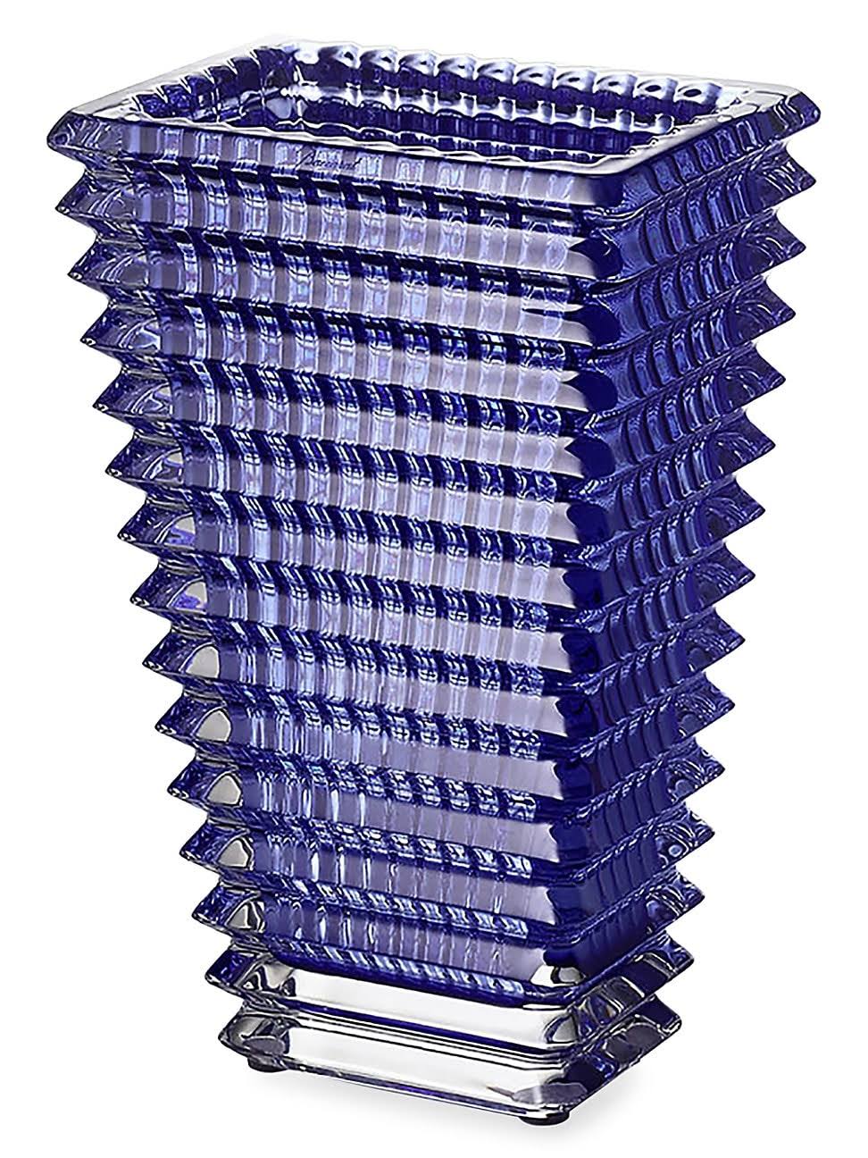 Blue Rectangular Vase U30596