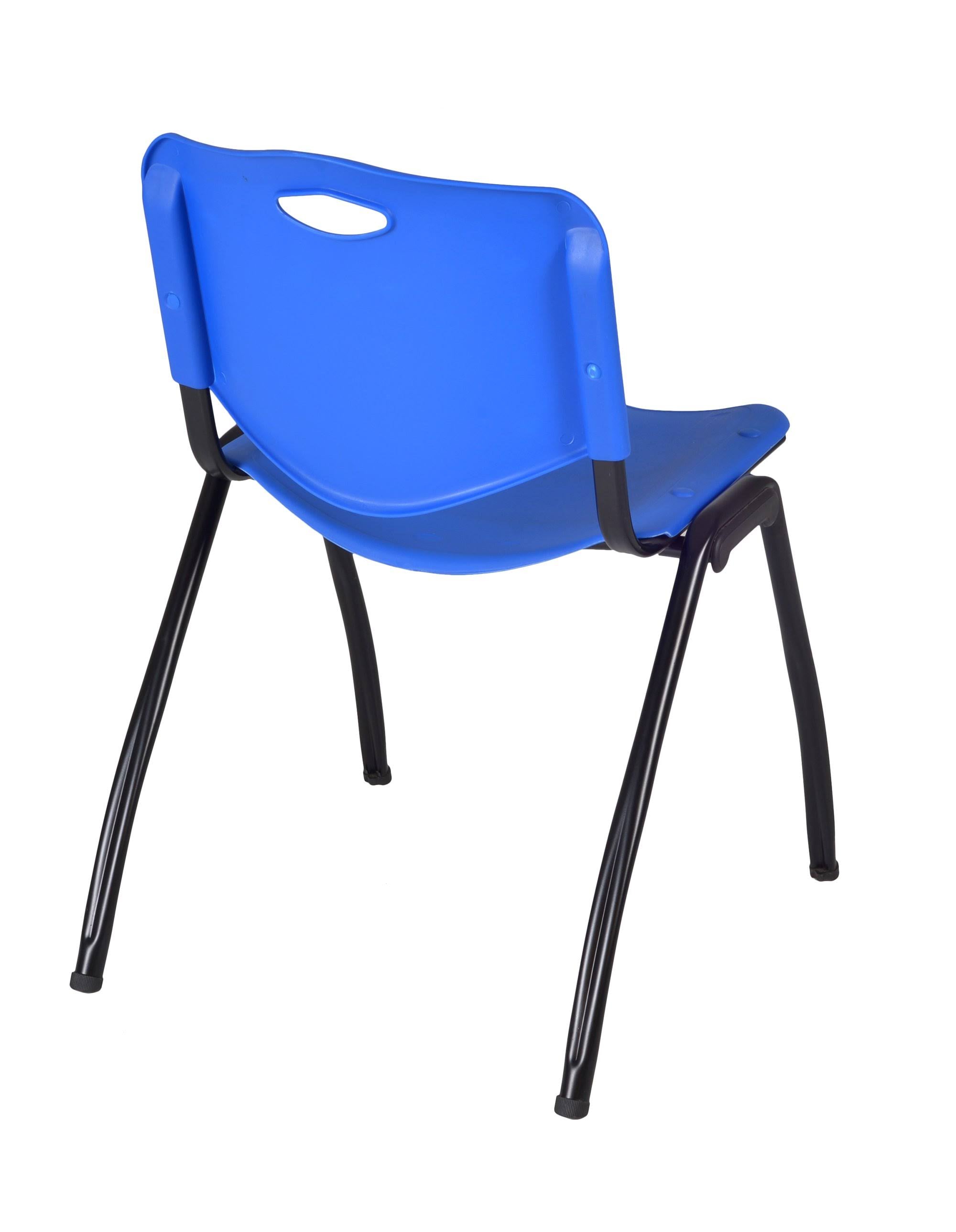 72x22 x 24x22 Training Table with 2 Stack Chairs Q11032