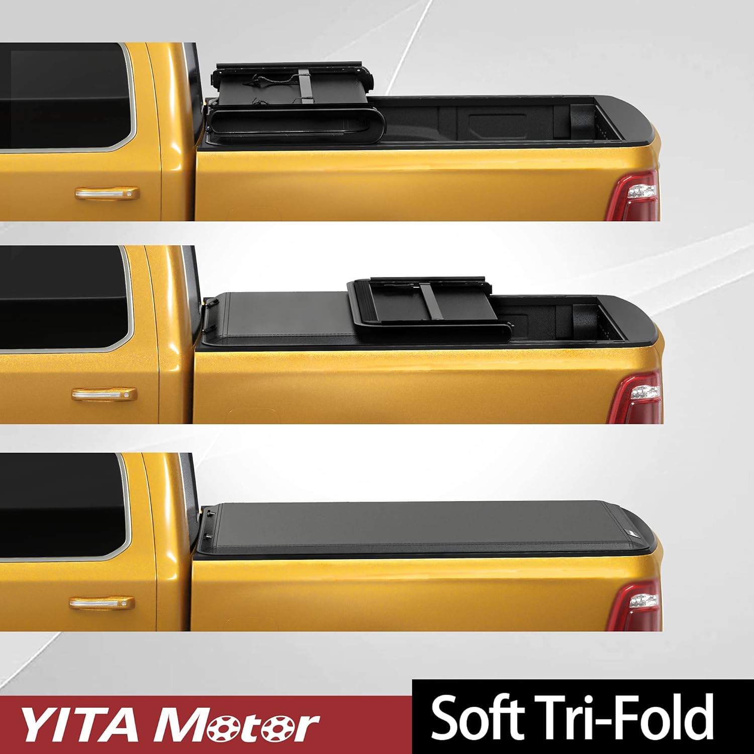 Soft Tri-Fold Truck Bed Tonneau Cover T213