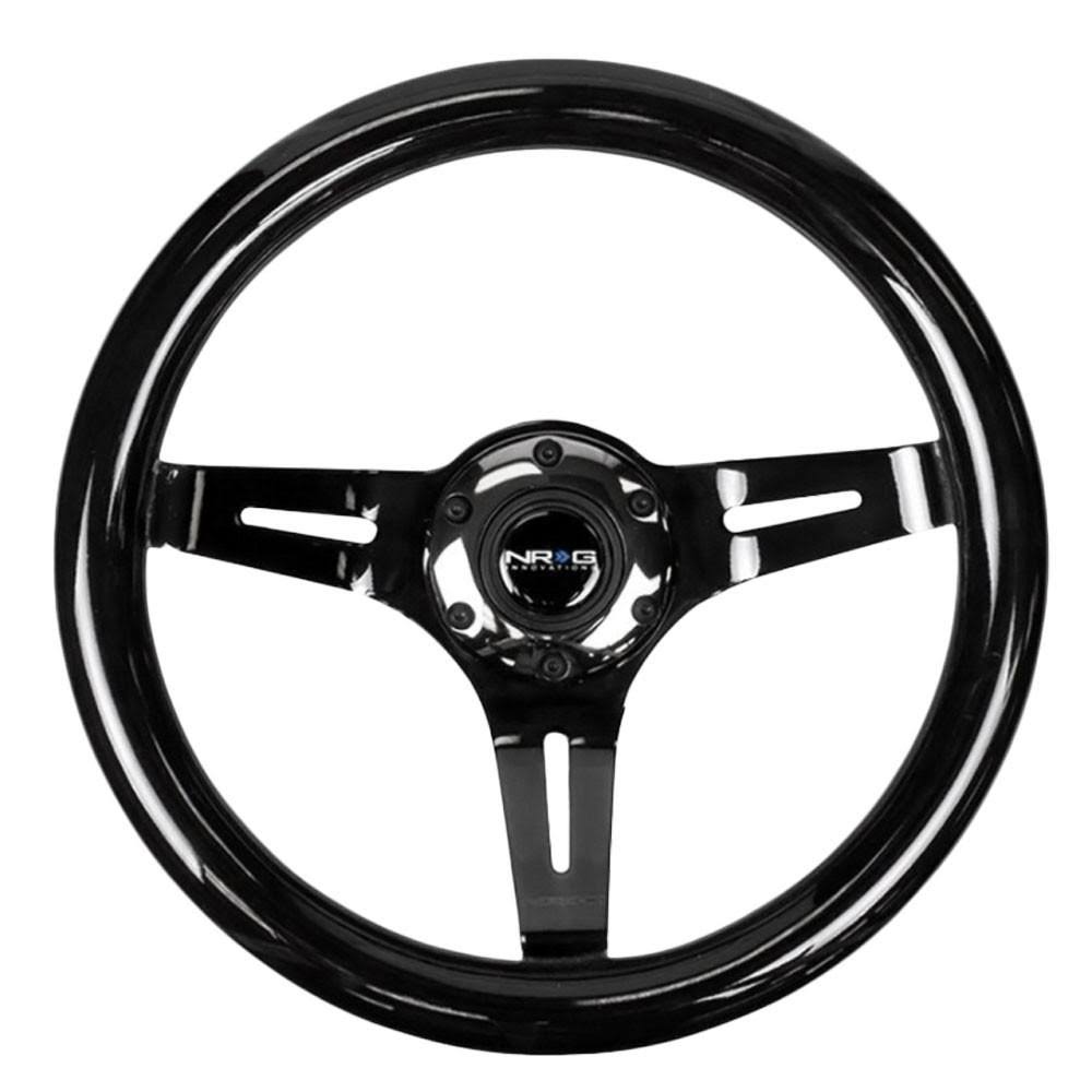 Black Chrome Spokes 310mm Wheel B768