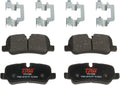 Disc Brake Pad Set Rear Pack of 2 W2756