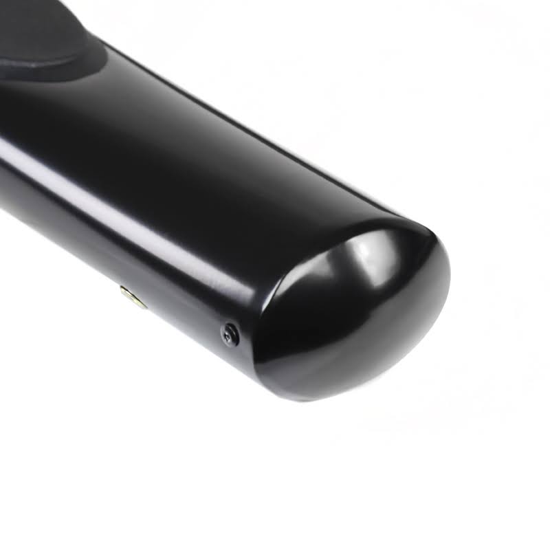 Black Quad Cab Side Step Bars Nerf Running Boards Q56106