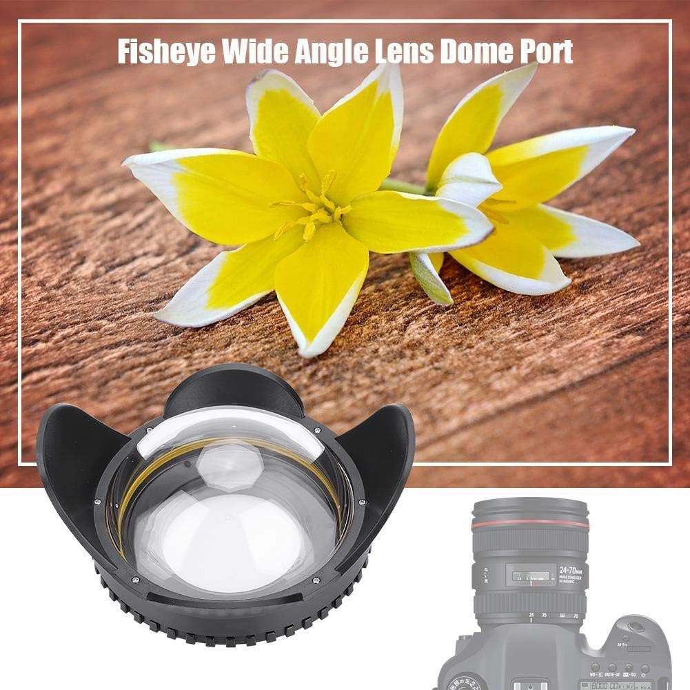 67mm Fisheye Wide Angle Lens Underwater Camera Housing Case H405