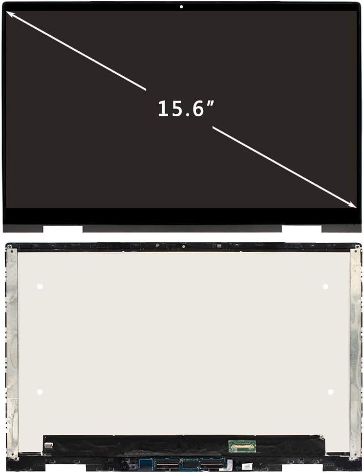 LCD Touch Screen Replacement 15.6 1920x1080 LED Display Digitizer Assembly with Black Bezel W46242