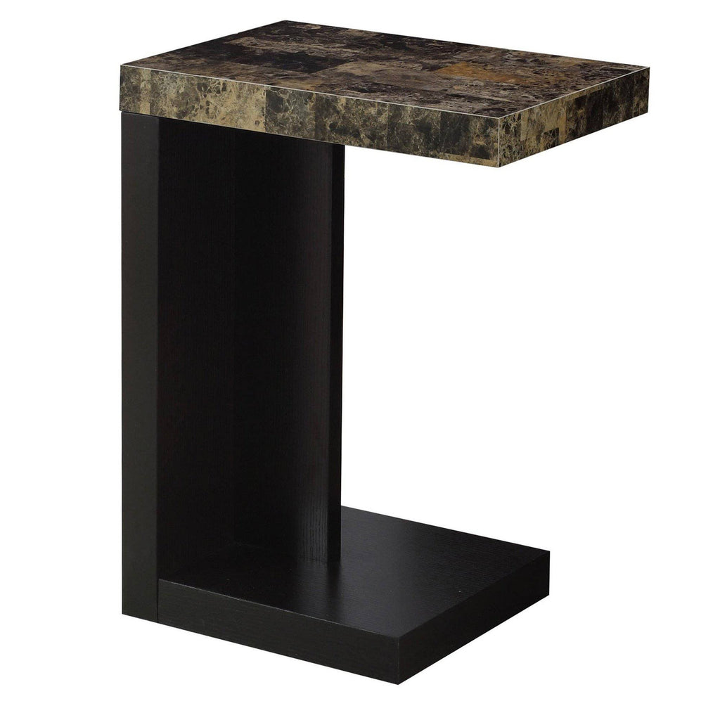 Cappuccino Particle Board Accent Table X8795