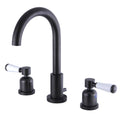Oil Rubbed Bronze Widespread Bathroom Faucet I503047